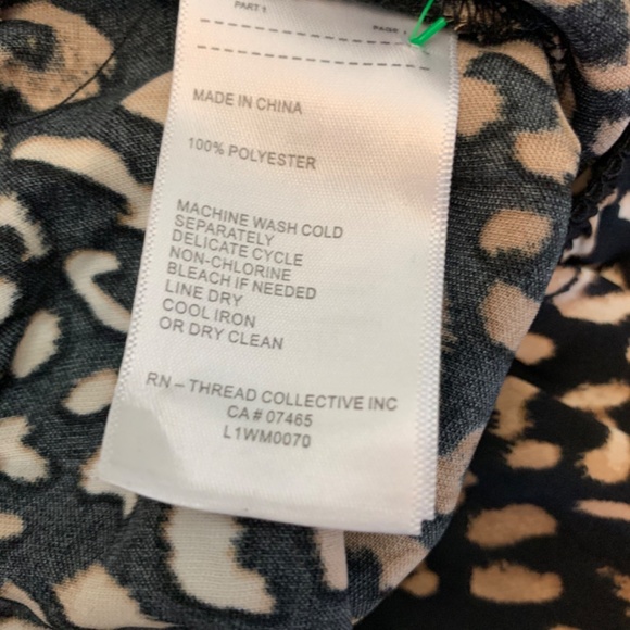 Y2K
Pull-on printed bias midi skirt faux wrap Fairy black animal print cheetah - Picture 7 of 13